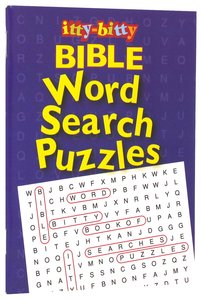 itty-bitty Bible Word Search Puzzles